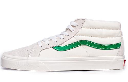 Vans SK8 Mid White Green VN0A391FTP0 35