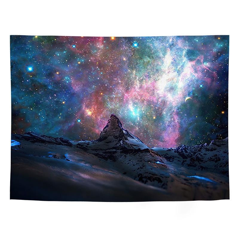 Creative Wind Hanging Cloth Digitalprinted Polyester Tapestries Living Rooms Bedrooms Macrame Wall Hanging Room Decor Aesthetic