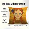 Green Wall Anne Sherley With E Cushion Cover Inches Farmhouse Decor Home Throw Pillow Covers For Couch Decorations
