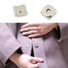 10PC Button Closure Snap Button Sewing Magnetic Handbags Plum Blossom Seam Jewelry Firm Stud Clothes Metal Invisible Purses