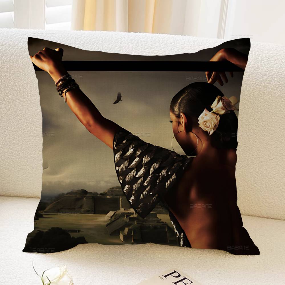 Band S-Sade Adu Sänger Kissenbezug Design Kissenbezug Dekor Feiertagsdekorati