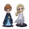 Figurină de Acțiune Elsa Anna 15cm Jucărie Model Topper Tort Decor Acasă Cadou de Ziua de Naștere