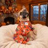 Cartoon Four Legged Clothes Soft Ghost Pumpkin Dog Sleepwear Dog Pajamas  Halloween Party