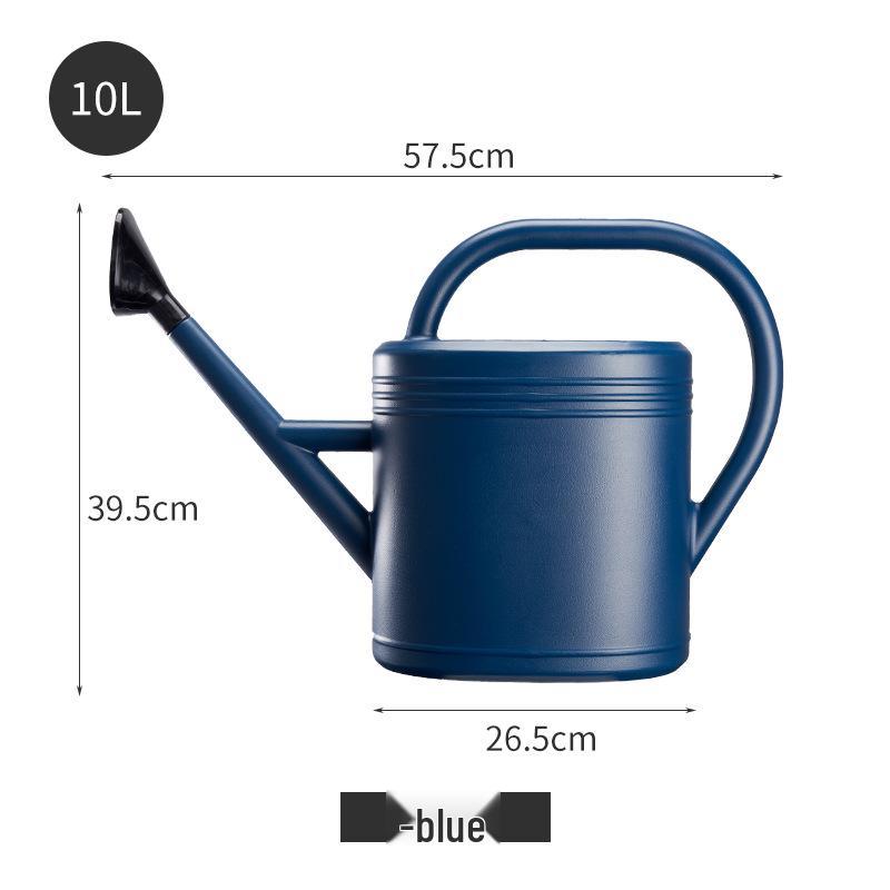 Large Capacity Plastic Watering Can 9003 for Balcony and Vegetable Planting with Long Spout