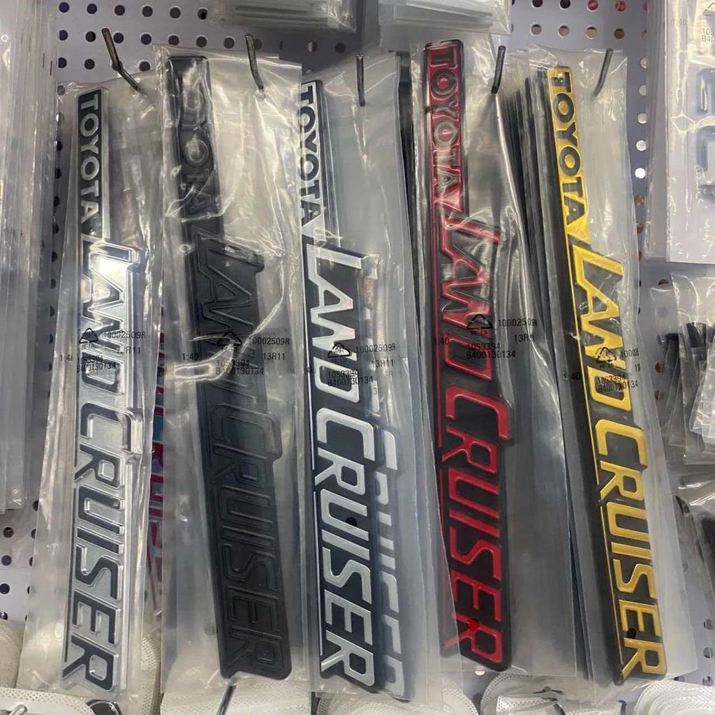 Passend für Toyota Land Cruiser 1981-1990 BJ60 FJ60 HINTERER RECHTER SEITENSÄULE TJS47Y4 EMBLEM