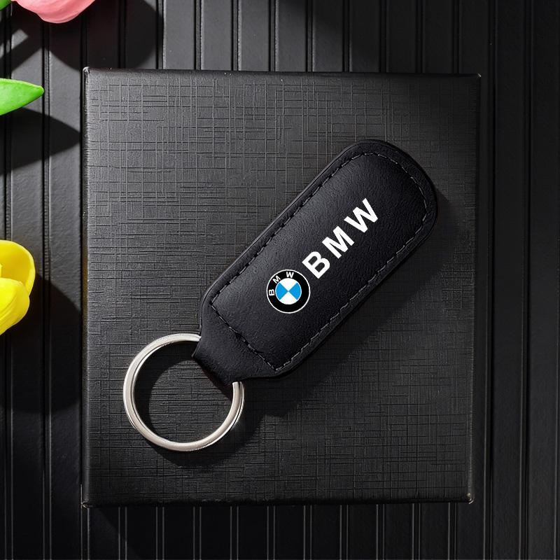 Leather Car Keychain Keyring Anti-Loss Key Holder Gift For BMW 1 2 3 4 5 7 Series X1 X3 X4 X5 X6 X7 F10 F20 F30 G20 G30 F15 F16 cyfp80