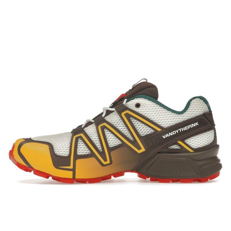 VANDYTHEPINK X Salomon Speedcross 3 Burger Unisex Sneakers Brown Vanilla-Ice Shopping-Bag L47714900