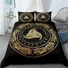 Ethnic Celtic Helm of Awe Bedding Set EU Single Double King US Twin Full Queen King Bed Linen Set