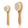 Newborns Baby Soft Hair Brush Ultra-Soft Natural Wool Bristles Brush Promotes Health Scalp Hair Growth For Hair Care Massage