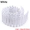90cm Miniature Wooden Pointed Picket Fence Mini Creative Ornaments for Horticultural Gardens Garden Fence for Crafts DIY Model