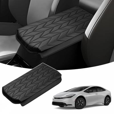 LIMSTYLE Toyota New Prius 60 Series Armrest Cover Armrest Cushion PRIUS 60 Armrest Pad Console Box Protection 5th Generation ZVW60 MXWH60 Elbow Rest