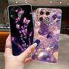 Jelly Case For Tecno Spark 30 Pro KL7 Fundas Flower Butterfly Bow Phone Case Spark 30pro 4G Soft Silicone Transparent TPU Cover