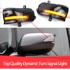 2pcs Car Side Mirror Blinker Indicator Lamp LED Dynamic Turn Signal Light for Honda Fit Jazz GE6 GE8 Ight ZE2 Facelift