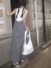 AYIHOLIC CASHMERE Athleisure Suspender Maxi Dress
