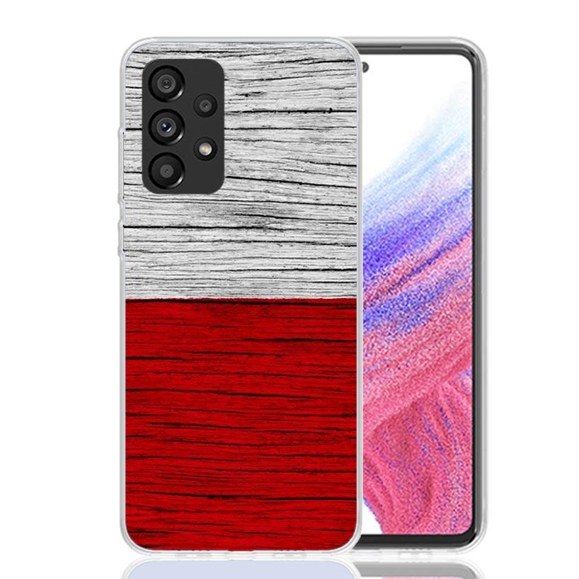 Poland Flag Phone Case For Samsung Galaxy A17 A16 A14 A15 A13 A57 A56 A54 A55 A53 A37 A36 A34 A35 A33 A26 A24 A25 A23 Galaxy A17