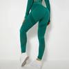 Pantaloni da yoga lavorati a maglia senza cuciture Leggings da donna Sport Fitness Running Legging a vita alta Donna Leggings traspiranti cavi sexy 30312