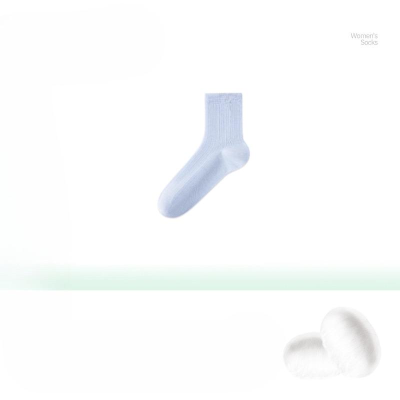 Shorts-style Summer Lightweight Mid-calf Socks with Breathable Mesh, Non-slip Design, Cool Feeling, Made of Mulberry Silk.