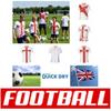JERSEY T-shirt Football Soccer United Kingdom England UK 3D Print Flag National CHEER Short Sleeve Training Round Neck Sport Uniform Unisex Men Women