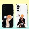 Bleach Ichigo Kurosaki Phone Case For Samsung S25,S24,S21,S22,S23,S30,Ultra,S20,Plus,Fe,Soft Silicone Black Cover