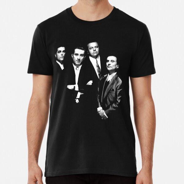 

four members handsome black goodfellas Premi S to 5XL Made in the AU/USA T-Shirt 2XL