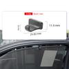 For Mercedes Benz C GLC W205 W253 Handle Curtain Hook Handle Buckle Fixing Clip Sunshade Hook Locking Pad Car Rear Shade Curtain