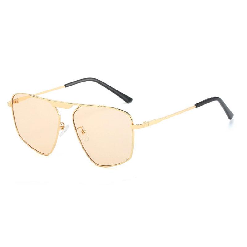 

New Pilot Sunglasses Women Men Vintage Outdoor Metal Frame Fashion Brand Designer Black Sun Glasses