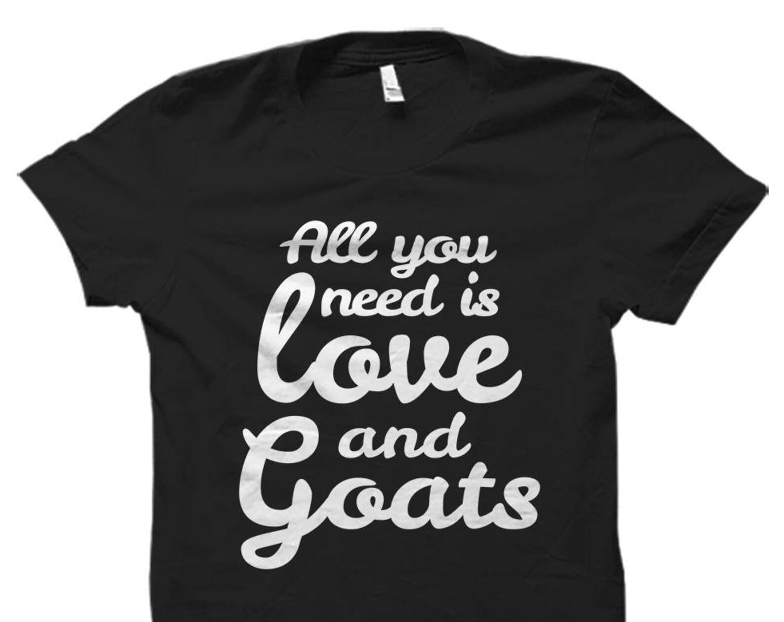 Goat Shirt. Goat Lady T-Shirt. Goats Gift. Goat Lover Gift. Gift for Farmer. Small Town Girl. Country Gifts. Farm Girl Shirt. Farm #OS594 2XL