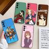 K-K-ON Music Girls Phone Case For Samsung S25,S24,S21,S22,S23,S30,Ultra,S20,Plus,Fe,Lite,Note,10,Black Cover