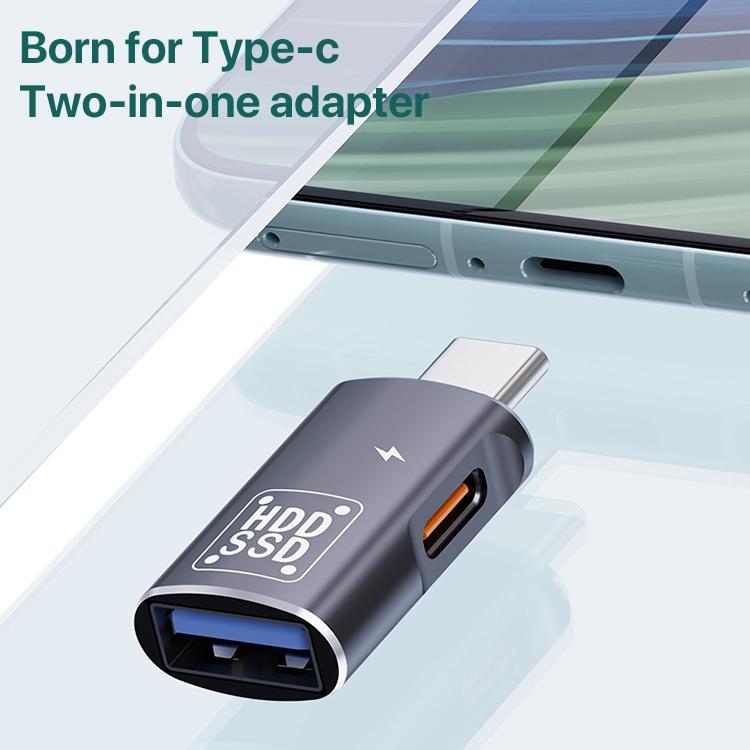 Hot Sale USB-C / Type-C To USB, USB-C / Type-C OTG Adapter Support Charging & Data Transmission