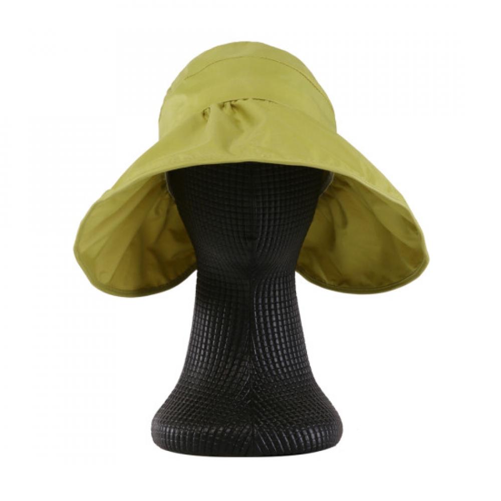 Shop   Uv Women Sun Protection Cap Mustard Km Wh 0589