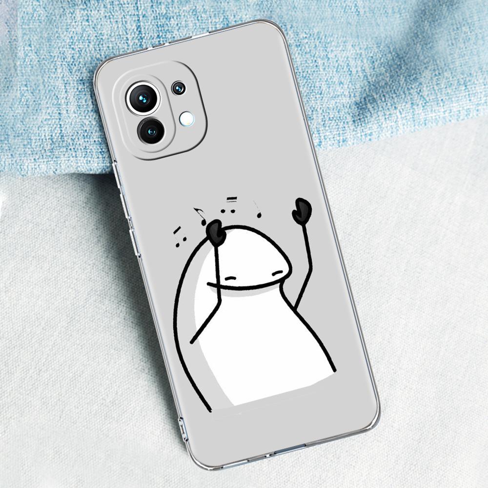 Case For Xiaomi Mi 15 14 13 12 11 Lite 15T 13T 12T Pro Poco X7 X6 X5 Pro 5G X3 NFC F7 F6 F5 Cover Cute Matchstick Men Couple