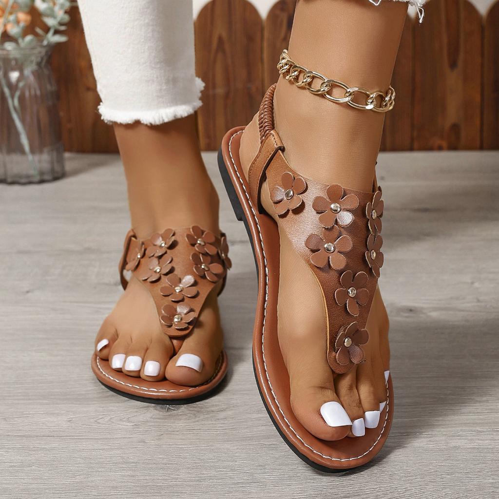 Women Sandals  New Summer Flat Casual Women Sandals Slip On Sexy Flip-Flop Shoes for Women Luxury Sandals Zapatos De Mujer