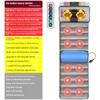 Multi Functional Massage Mattress Waist And Neck Heating Massager Household Intelligent Electric Cushion