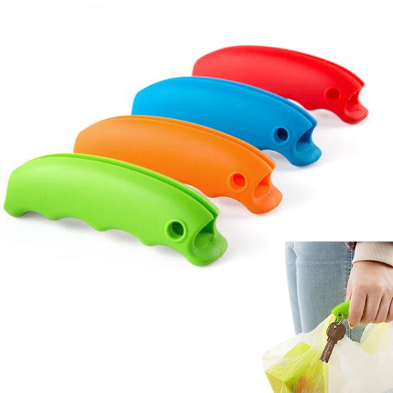 Soft Silicone Bag Carrying Kit Creative Bag Hanging Clip Shopping Kitchen Gadget
