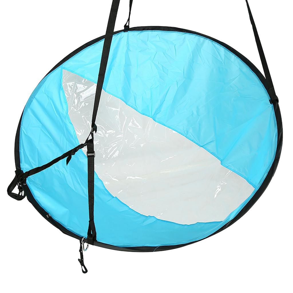 3 Colors 108cm Foldable Kayak Wind Paddle Board Sail With Clear Window and Storage Bag