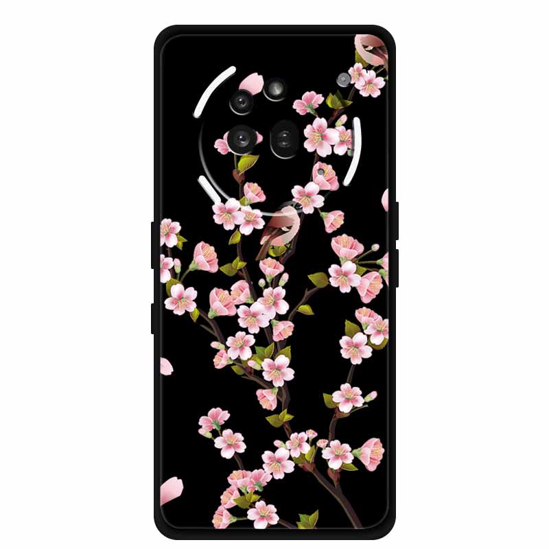 TPU Case For Nothing Phone 3A Pro Case 3 A Pro Funda Soft Black Silicone Back Cover For Nothing Phone3A Pro Cases Coque Cartoon