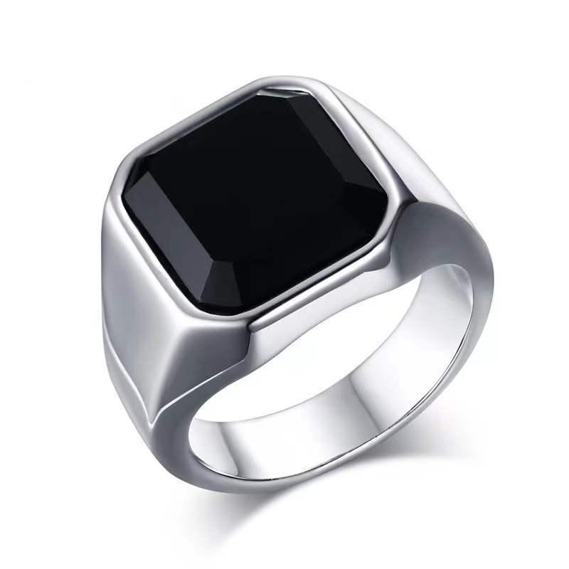 

New Model of Epoxy Oil, Shiny Surface, Stylish and High-end Feel, Men’s Ring, Punk/hip-hop Style Ring. 10