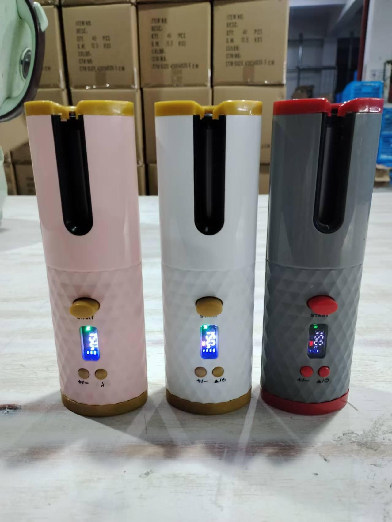 

Беспроводная перезаряжаемая автоматическая плойка для волос — питание от USB, хит продаж, идеальный подарок