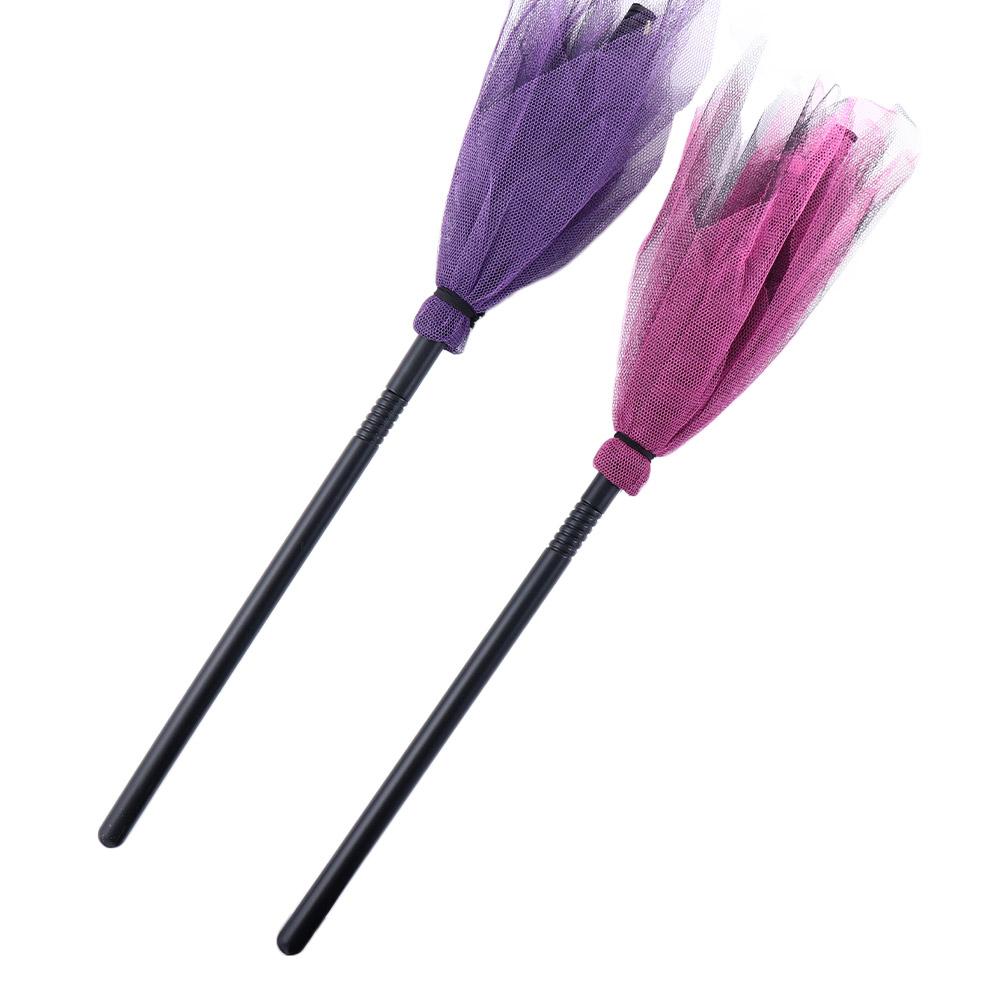 Handcraft Children's Performance Classic Witch Accessory Flying Broomsti Party Prop Witch Broom