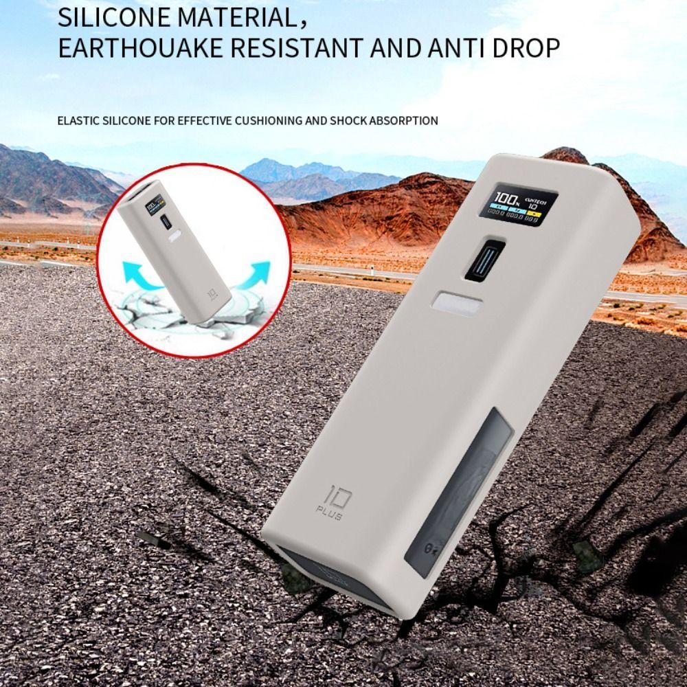 Shockproof Protective Case Protective Cover for CUKTECH No.10 Power Bank Plus 15000mAh Travel
