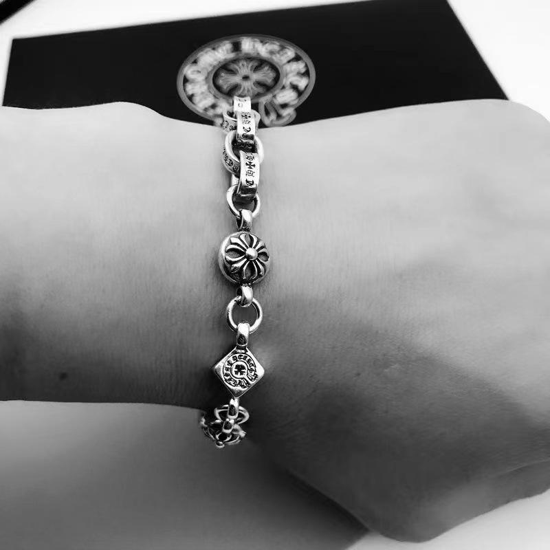 Vintage Cross Dice Bracelet: Wu Lin Personality for Couples