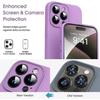 Coque Silicone - pour iPhone 16 Pro Max - Protection Slim - Antichoc - Anti-Rayures - Violet