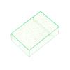 Clear Glitter Small Storage Box Kpop Photo Mini Card Holder Flip Lid Photo Case Small Stationery Card Holder Organizer