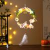 Diy Material Bag Children'S Rabbit Lantern Moon Handmade Lotus Flower Lanterns Glowing Handheld Mid-Autumn Festival Lamp