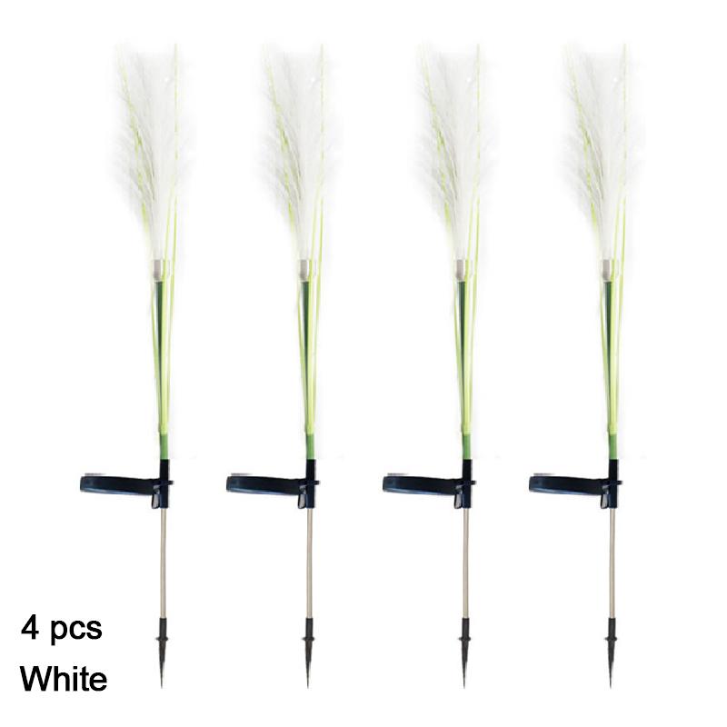 1~8PCS LED Solar Garden Lamp Waterproof Reed Light Outdoor Lawn Yard Garden Christmas Decoration Light Decor Solar Power Lights