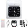 Two Color Printing Time Clock Recorder Electronic Employee Time Recording System Time Card Machine Time Recorder