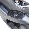 Kohlefaser ABS Fensterheberschalter Knopf Zierrahmen für Subaru WRX -2024