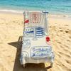 Colorful Sardines Towel For Outdoor Camping Beach Towel Super Absorbent Quick-Drying Summer Towel