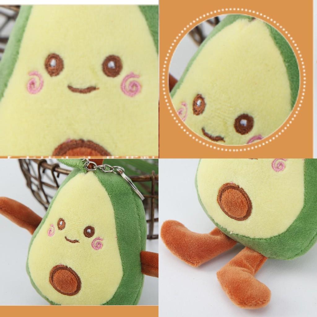 Cute Avocado Plush Toy Cartoon Fruit Doll Stuffed Toy Gift Factory