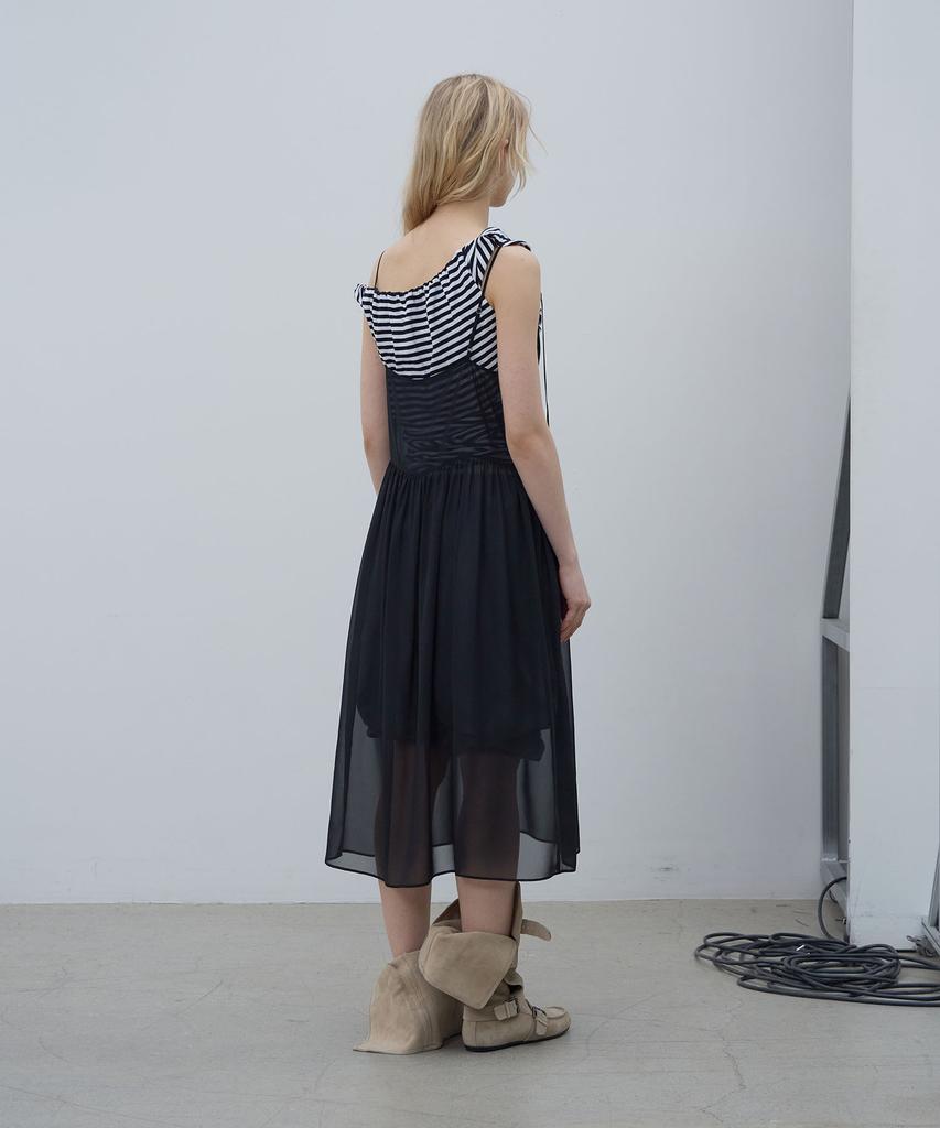Lcdc Tm Mesh Frill Dress (Black)